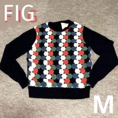 fig London - figlondon アトリエドゥサボン シェットランドニットカーディガン fig London - fig London シェットランド リボン カーディガン