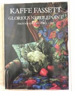 ⭐️☆匿名☆KAFFE FASSETT ニードルポイント　☆可愛いクロモス柄刺繍☆ 匿名☆KAFFE FASSETT ニードルポイント 可愛いクロモス柄刺繍