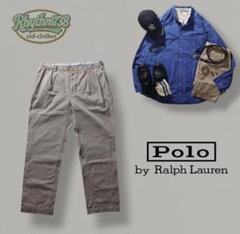 Polo by RalphLauren チノパンツータック(No.146) Polo by RalphLauren チノパンツータック(No.146) - メルカリ