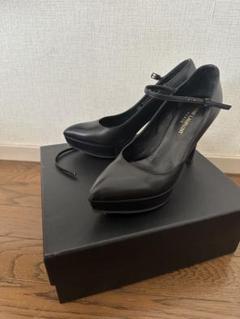 【Saint Laurent Paris】【訳あり】ポインテッドトゥ パンプス