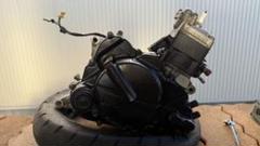 NS-1 社外チャンバ 1回装着 黒塗装 銀静音サイレンサ ボアアップ ORM 製 ホンダ NS-1 分散チャンバー 65ccまでボアアップ対応