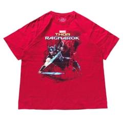 マーベル 半袖Tシャツ マイティソーバトルロイヤル ムービーT 夏物古着m98