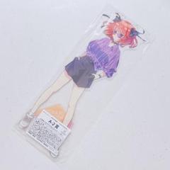 （yuu）きゃらっとくじ　G賞　あたり付き缶バッジ　アクリルスタンド　二乃 五等分の花嫁 二乃 きゃらっとくじ あにまる アクリルスタンド G