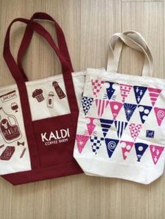 KALDI カルディ もへじ 福袋2020 トートバッグ2点