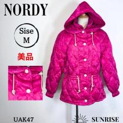 ★美品★ NORDY スキースノボウェア ピンク ダウン フェザー キルティング