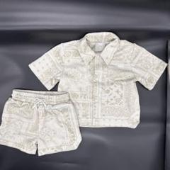 kith kids セットアップ ペイズリー キス美品シュプリームsupreme