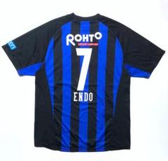 ガンバ大阪　ユニフォーム　L　遠藤保仁選手　7番　ジェイリーグエンタープライズ umbro ガンバ大阪 2010 ユニフォーム ホーム半袖 ＃7.遠藤保仁