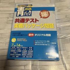 2025年 共通テスト 駿台青パック