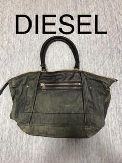 DIESELデニム生地ボストンバッグ