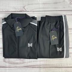 最終SALE Needles×STUDIOUS セットアップ 黒 XL 未使用 NEEDLES × STUDIOUS 別注 web限定 ナイロンセットアップなど全5