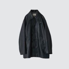 YOKE 黒 レザー シングルライダースジャケット 本革 ホースハイド レザージャケット シングルライダース