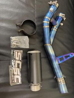 YZF R1 MIVV リンクパイプ　アクラポビッチ風マフラーセット YZF R1 MIVV リンクパイプアクラポビッチ風マフラーセット