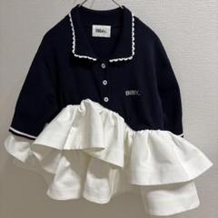 ポップアップストア限定品　ビビィROSIEPEPURAMUTOP スカラップ ポップアップストア限定品 ビビィROSIEPEPURAMUTOP スカラップ