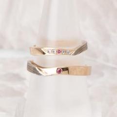 ★杢目金屋★ 木目つむぎ マリッジリング 結婚指輪 k18 SV 定価44万