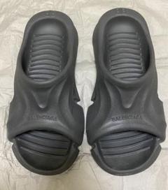 靴 Balenciaga Mold Slide Sandal 21SS Black Balenciaga Mold Slide Sandal Black Men's - 653874W3CE21000 - US