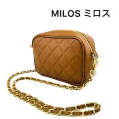 【未使用品】MILOS ミロス　キルティング　チェーン　ショルダーバッグ La TOTALITE ショルダーバッグ バッグ MILOS / ミロス