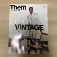 2025年最新】THEM magazine euroの人気アイテム - メルカリ