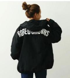 【新品未使用】　ロデオクラウンズ　モコモコ　アウター　ユニセックス　ビックロゴ RODEO CROWNS WIDE BOWL | 【UNISEX】ロゴエコファーブルゾン