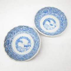 古伊万里　線画　パイナップル　なます皿　2枚 古伊万里 線画 パイナップル なます皿 2枚 - メルカリ