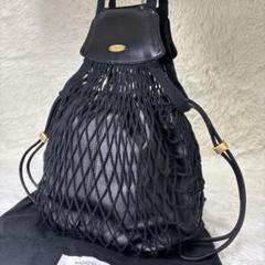 極美品　AMI LONG ハンドバッグ　BALLONNE マニマリス　レザー