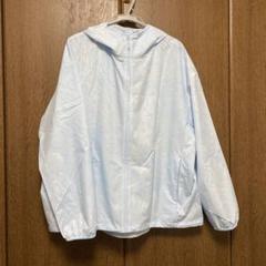 UNIQLO 水色 UVカットパーカ　レディースＬ