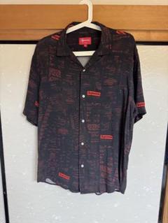 supreme receipts rayon s/s shirts Mサイズ