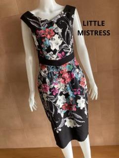 リトルミストレス 花柄 ワンピース LITTLE BEAR CLUB - 美品 LITTLE MISTRESS花柄ワンピースの通販