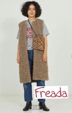 Freada ベスト　未使用 freadaフリーダフェイクスエードフリンジベスト - メルカリ