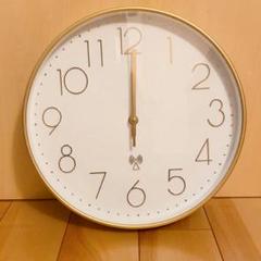 25★AUTVIVI 電波時計シリーズ 盤面直径29㎝ 厚さ4.5㎝ ゴールド
