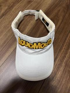 LoudMouth ラウドマウス ホワイト バイザー サンバイザー 最終値下げ