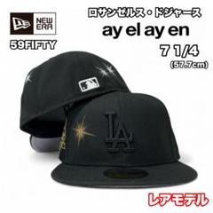 Ay El Ay En Los Angeles Dodgers Fitted Hat Navy メンズ