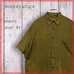 ROBERT STOCK★半袖シャツ★シルク100％★フェード★XL★US古着