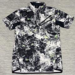 美品　OAKLEY SKULL オークリー　総柄　ポロシャツ