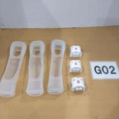 G02 Wii リモコン モーションプラス ホワイト3個 ジャンク品