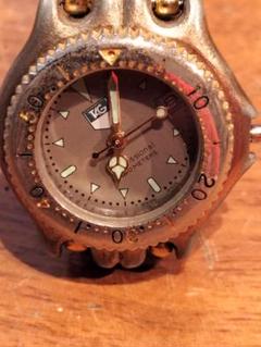 レ*ー様 【ジャンク品】TAG HEUER タグホイヤー レディース クォーツ TAG HEUER タグホイヤー S99.208M QZ クォーツ レディース腕時計