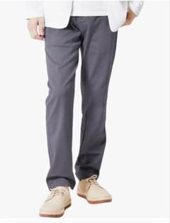 チノパンツ メンズ ロングパンツ ストレッチ ゴルフパンツ M 股下79cm