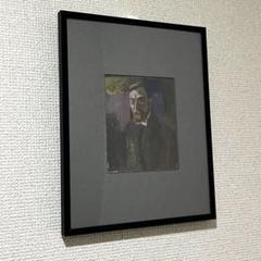 マティス展 限定 Ｂ２ポスター 額付き 赤の大きな室内 Henri Matisse（アンリ マティス） 大きな赤い室内 アート