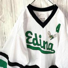アイスホッケーユニフォーム　メンズLサイズ　EDINA　メキシコ製　メッシュ