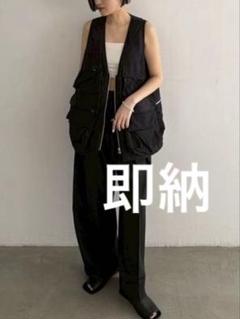 TODAYFUL/トゥデイフル】Nylon Pocket Vest/ナイロンポケット