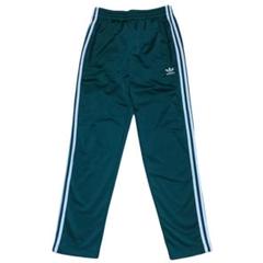 【美品！】アディダスオリジナルス　ビックトレフォイル　トラックパンツ　グリーンM adidas originals アディダス ビッグトレフォイル ウーブン
