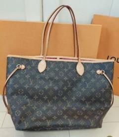 Louis Vuitton メルカリあんしん鑑定済 ネヴァーフルMM 美品 ルイヴィトン モノグラム ネヴァーフルMM トートバッグ