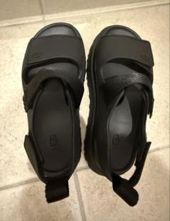 UGG ブラック クロスストラップ レザーサンダル セール】UGG LA ALTO CROSS STRAP / アグ ラ アルト クロス