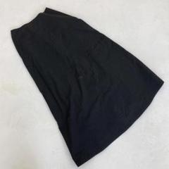 ⭐️ロングスカート⭐️ ブラックスカート シンプル カジュアル 体型カバー