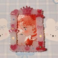 【H123】トレカケース♡硬質ケース♡ホイップデコ♡くま