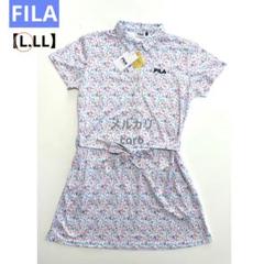 FILA GOLF フィラ ゴルフ レディース ゴルフウェア 半袖 ワンピース