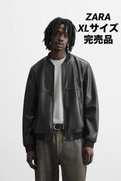 ※shee‼︎zara★フェイクレザーボンバージャケットS フェイクレザー ボンバージャケット - ブラック | ZARA Japan / 日本