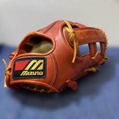 美津濃ワールドウィン硬式グローブ 中日ドラゴンズ鈴木孝政投手刺繍入り 赤カップ □貴重□元中日ドラゴンズ 牛島和彦投手 実使用グローブ□ミズノ
