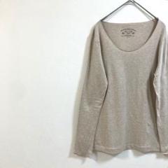 C2683 ハニーサックルローズ（L）Tシャツ　長袖　カットソー　綿100%