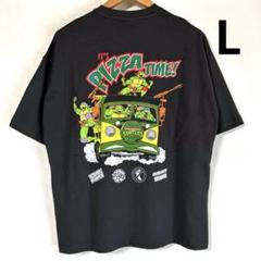 【新品 】ミュータント タートルズ　バスロゴ　Tシャツ BIG-T メンズＬ