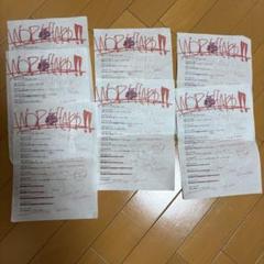 ちゃんみな ライブ AREA OF DIAMOND 3 落下物 7枚セット